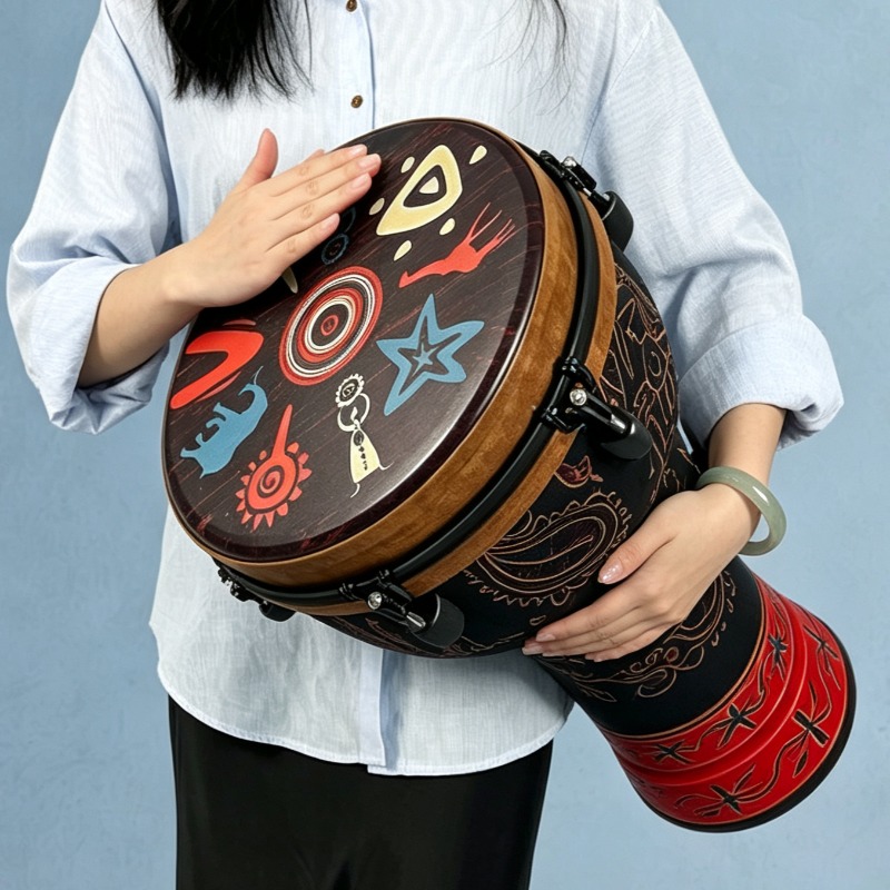 Djembe Hand Drum - Djembe Colorato da 12 Pollici, Tamburo