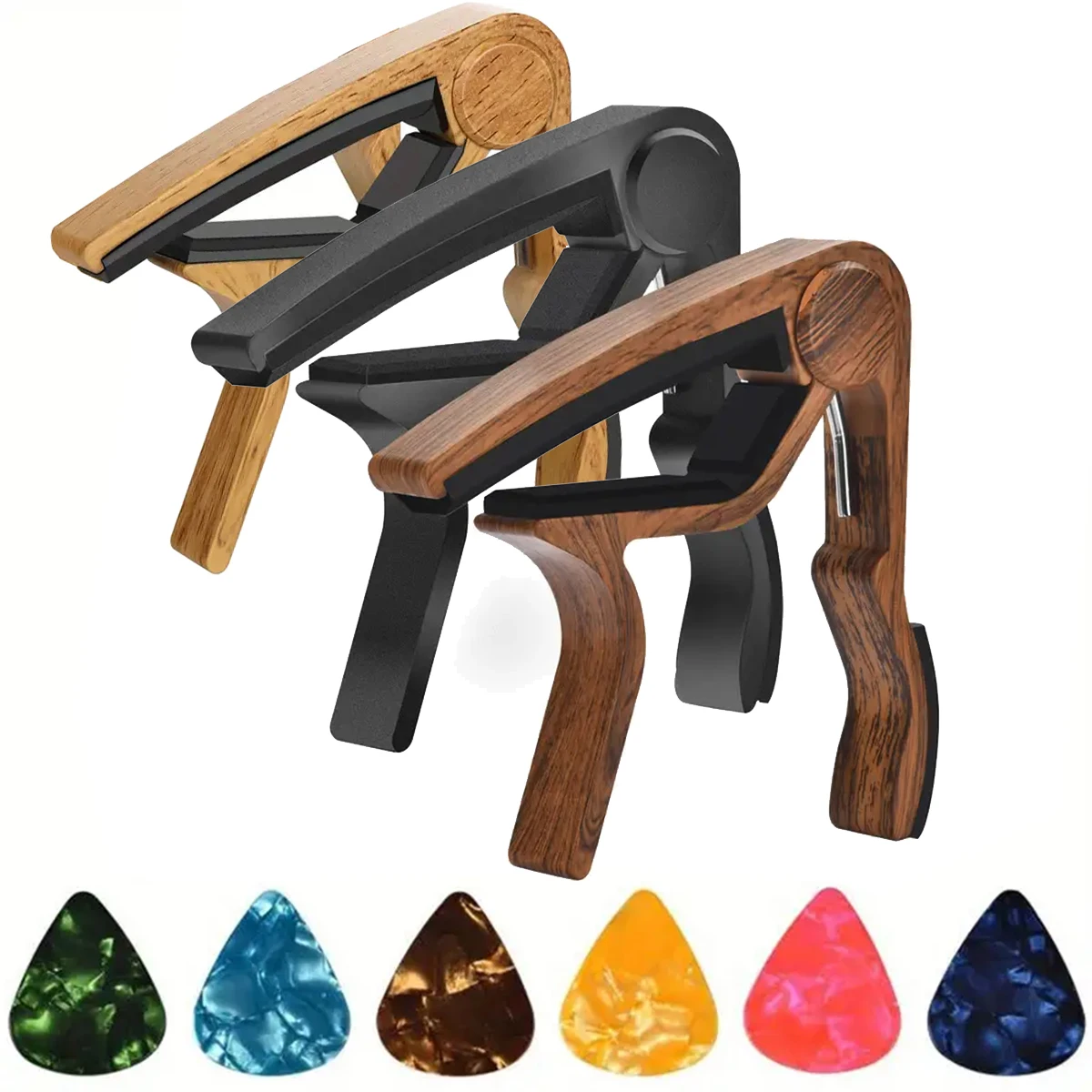Musical Instrument Types - Capotasto per chitarra in lega di