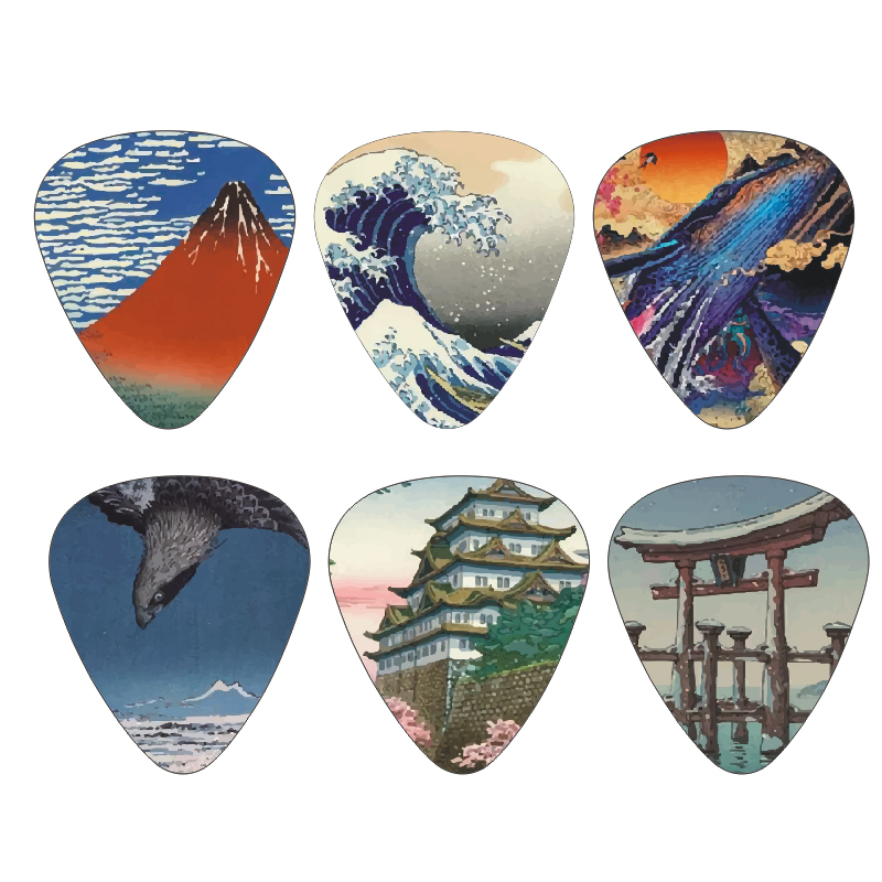 Musical Instrument In Japanese - Nuove plettri per chitarra da 12