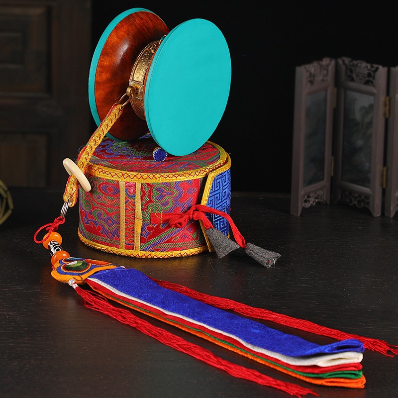 Tambourine Hand Drum - Tamburelli Nepalesi, Tamburo a Mano in