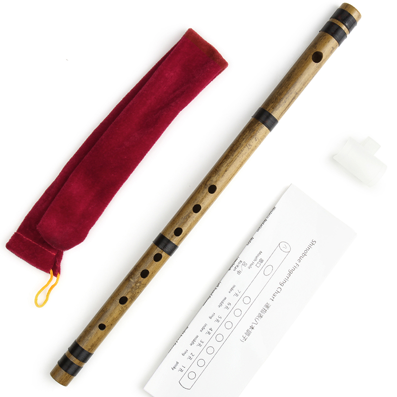 Musical Instrument In Japanese - Flauto Shinobue Giapponese a 8 Note