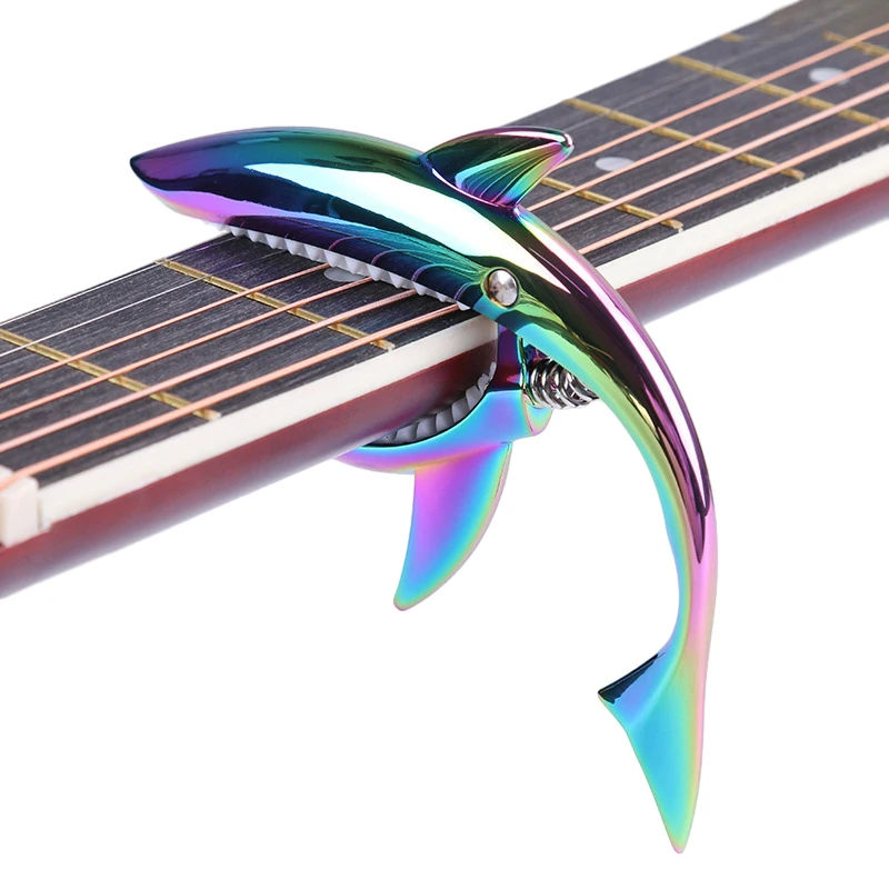 Acoustic Guitar Dreadnought - Capotasto per chitarra Metal Shark in