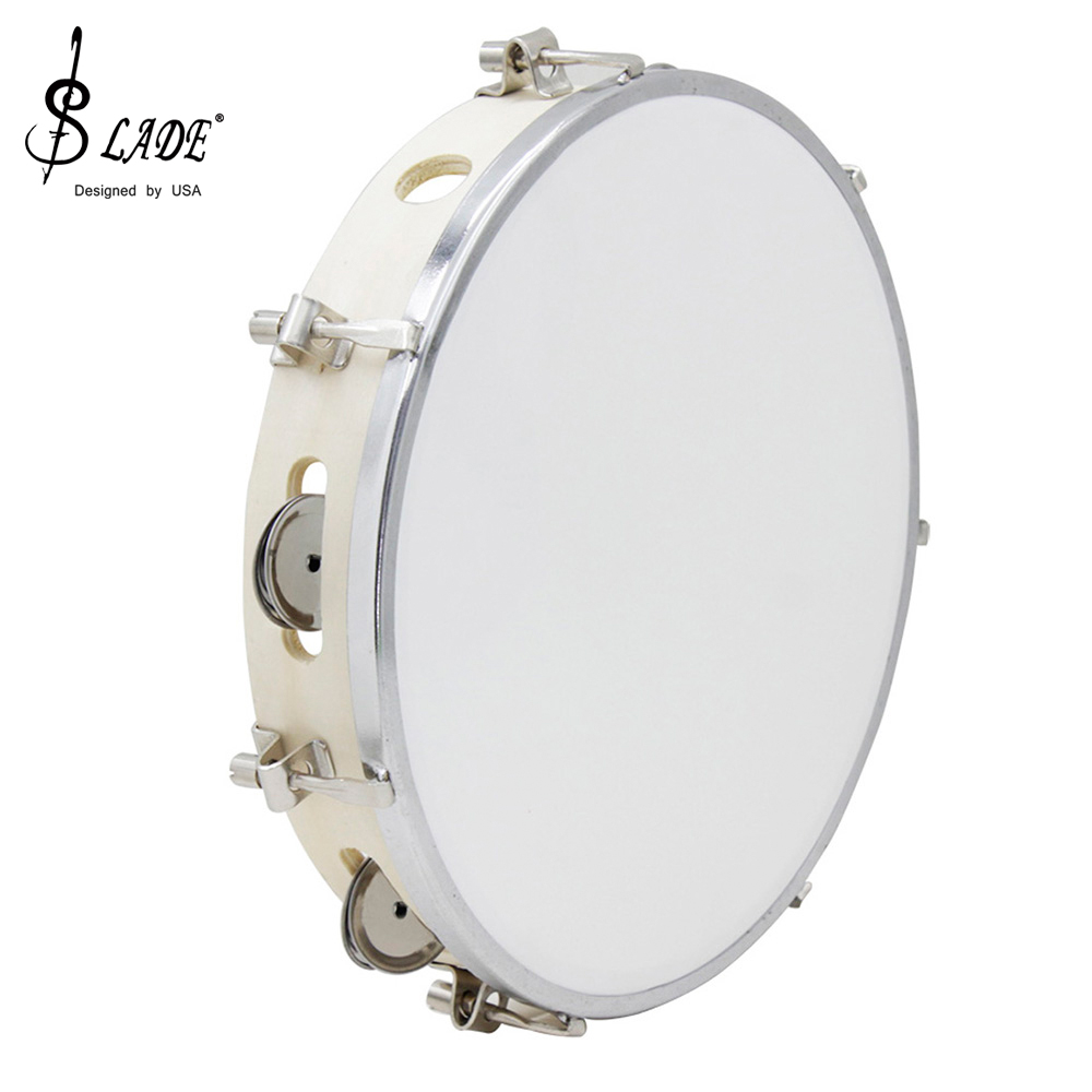 Tambourine Hand Drum - SLADE 10 pollici tamburello regolabile in