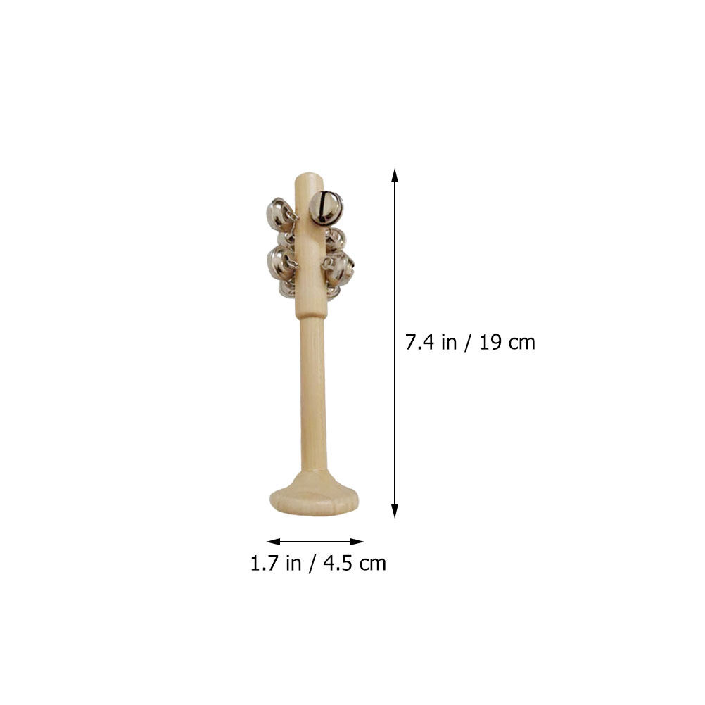 2 Campanelli in Legno, Strumen - Musical Instrument For Toddlers recensione e prezzo
