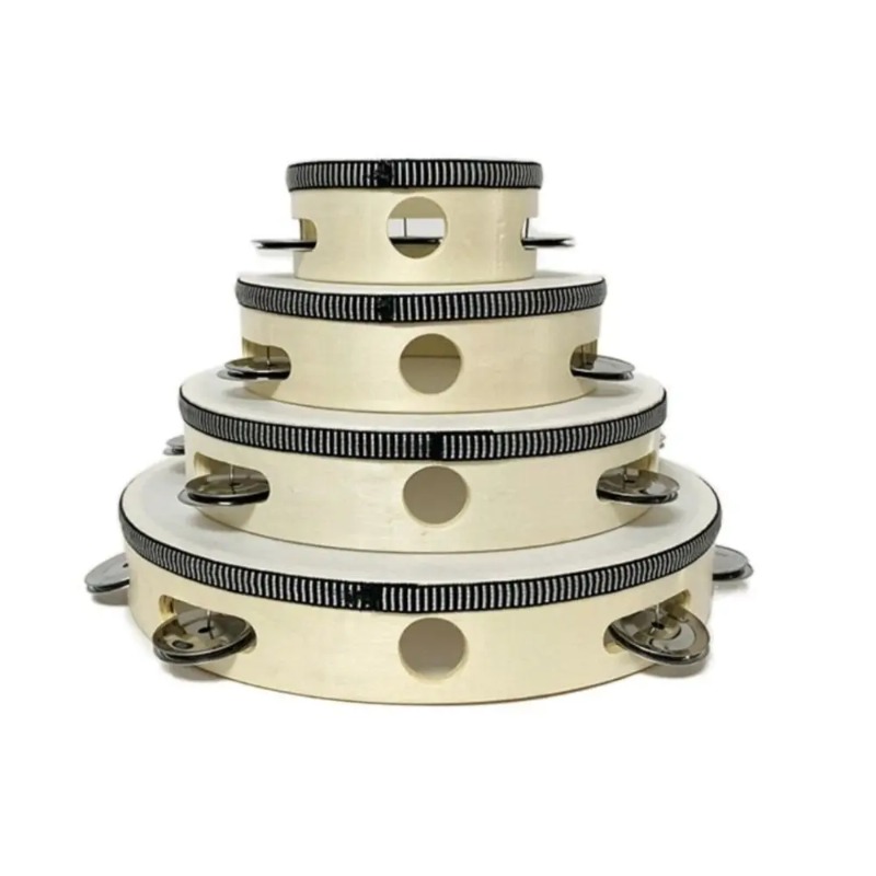 Tamburello in Legno con Sonagl - Tambourine Hand Drum recensione e prezzo