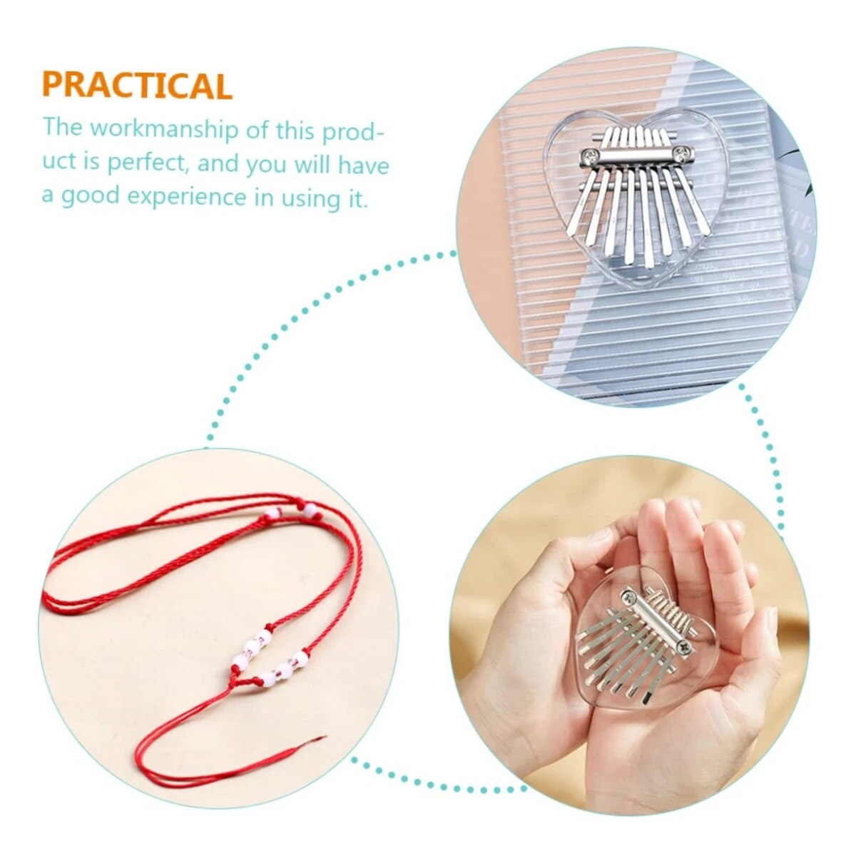Miwayer 8 tasti Mini Kalimba A - Musical Instrument Balalaika recensione e prezzo