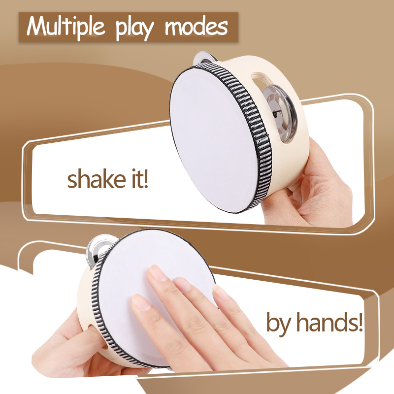 6-24 pezzi 10 cm tamburello bo - Djembe Hand Drum recensione e prezzo