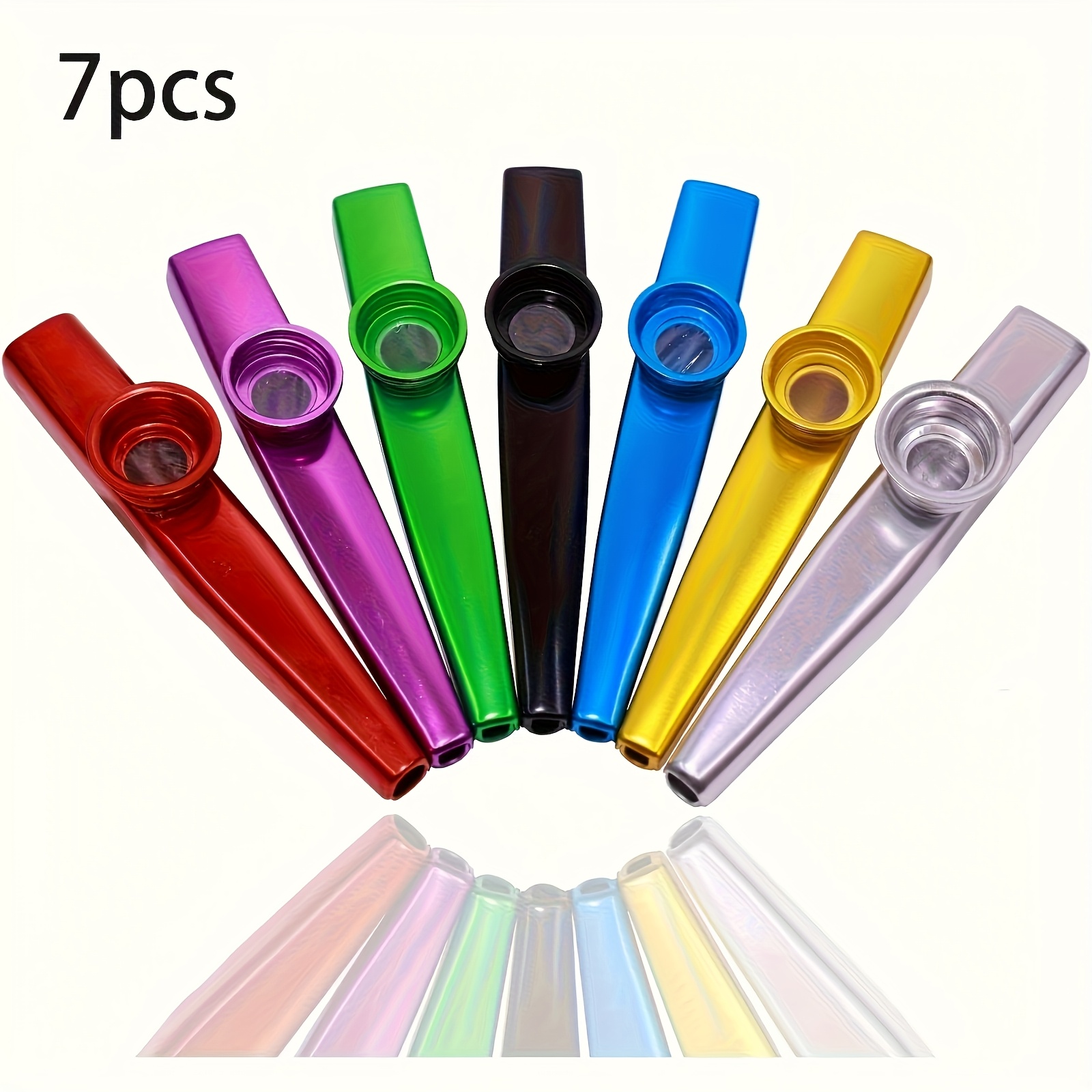 7 pezzi Kazoos in metallo dal  - Musical Instrument Types recensione e prezzo
