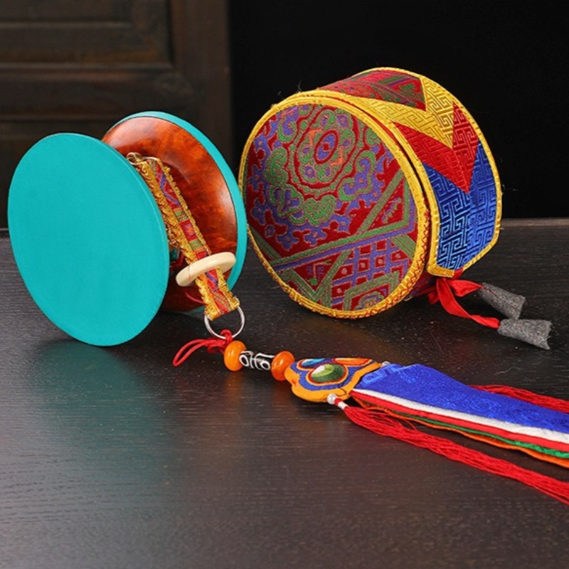 Tamburelli Nepalesi, Tamburo a - Tambourine Hand Drum recensione e prezzo