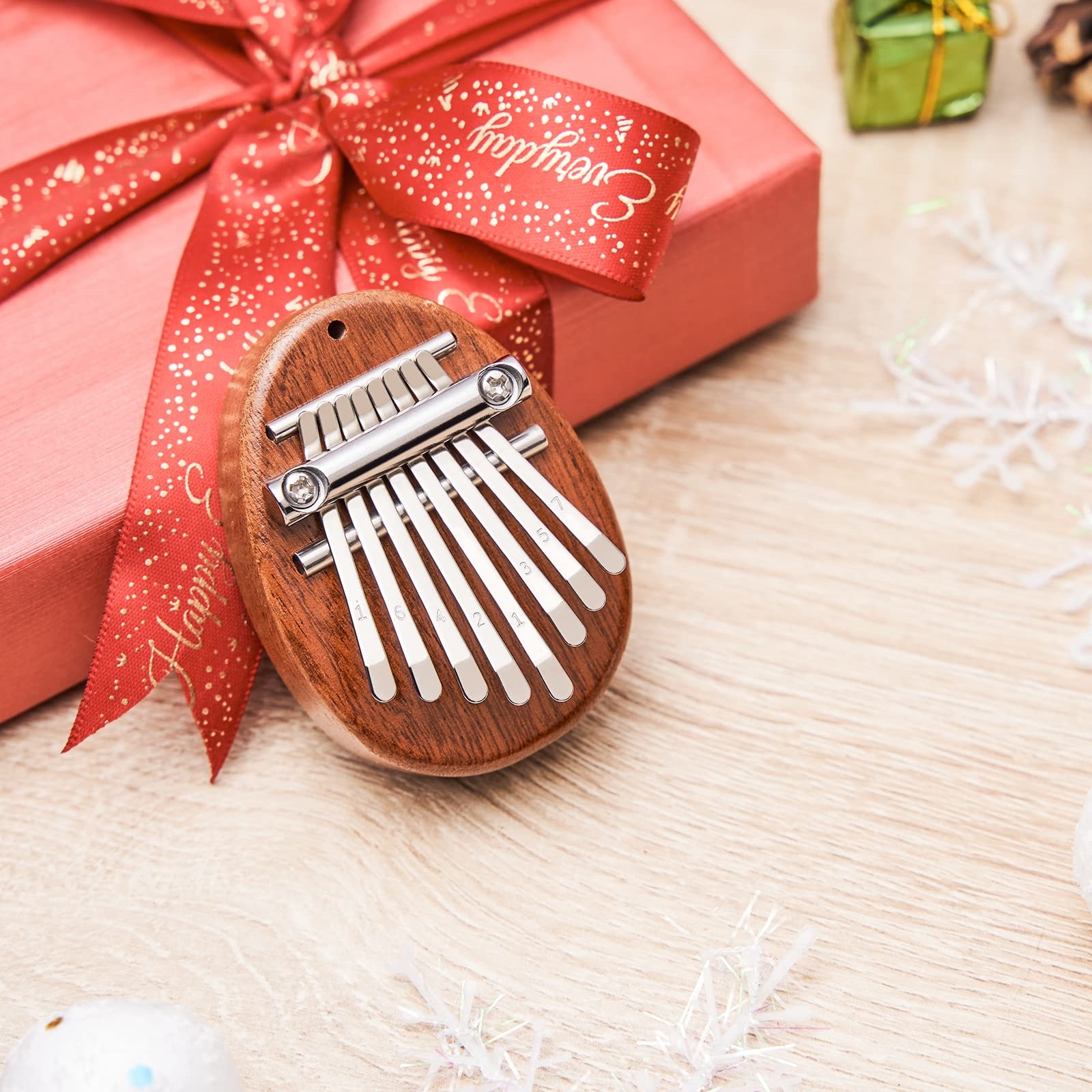 Mini Kalimba 8 tasti Thumb Pia - Musical Instrument Balalaika recensione e prezzo