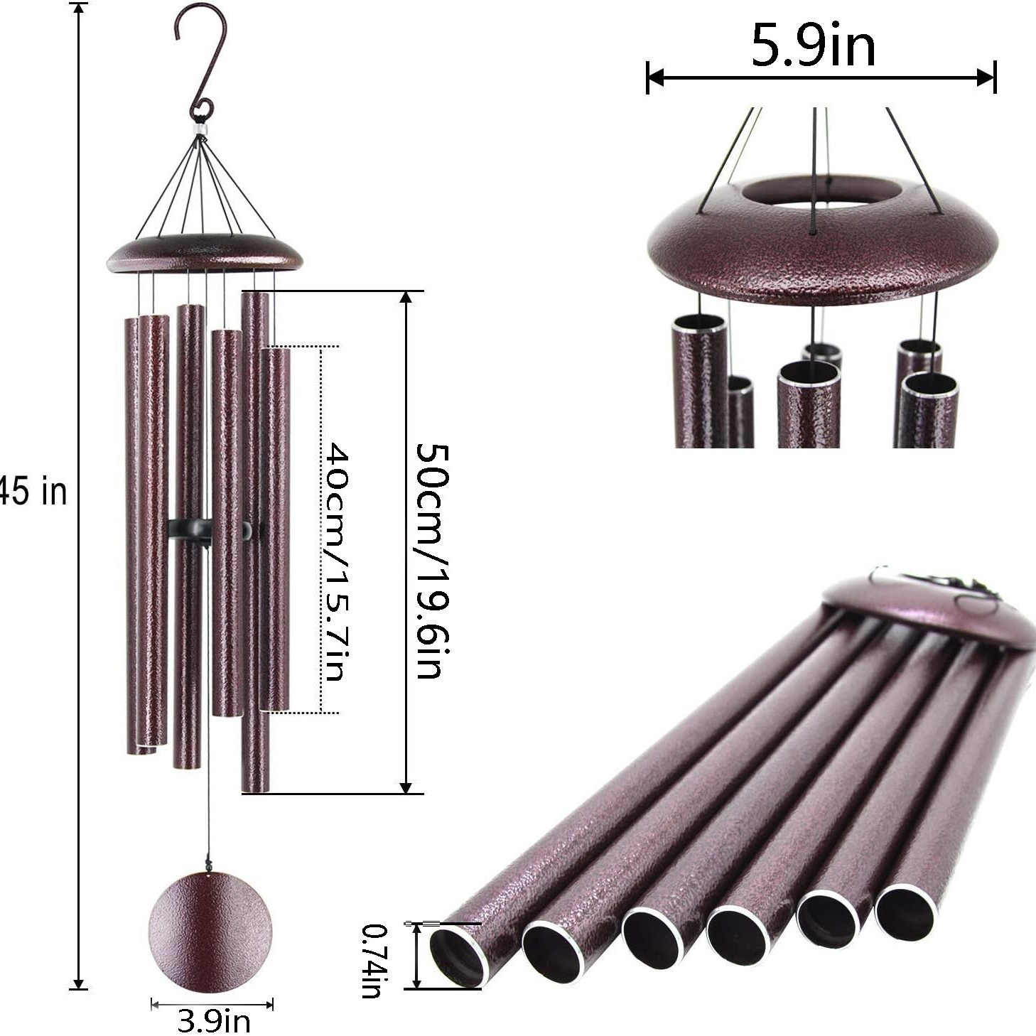 Campana da giardino con tubo i - Wind Chime Tubular recensione e prezzo
